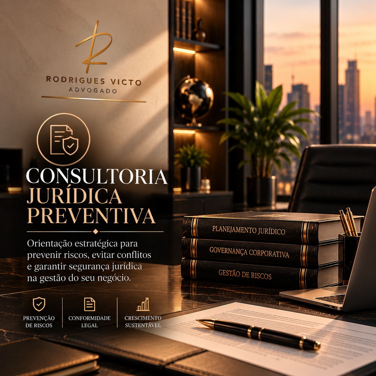 Consultoria Jurídica Preventiva: livros de Planejamento Jurídico, Governança Corporativa e Gestão de Riscos